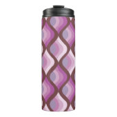 Bouteilles Isothermes Wavy Ombre Purple All-Over-Print Leggings (Devant)