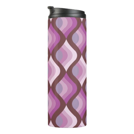 Bouteilles Isothermes Wavy Ombre Purple All-Over-Print Leggings (Tourné sur la droite)