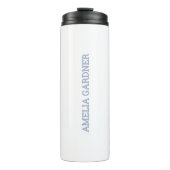 Bouteilles Isothermes Wellness Waters Water Bottle - Minimalist White  (Devant)