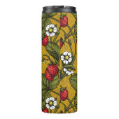 Bouteilles Isothermes Wens et fraises sur mustrard (Dos)