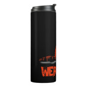 Bouteilles Isothermes Werewolf Halloween (Tourné sur la gauche)