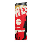 Bouteilles Isothermes Western movies marathon retro poster design layout (Tourné sur la gauche)