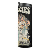 Bouteilles Isothermes Western Retro Christian Desert Graphic (Tourné sur la droite)