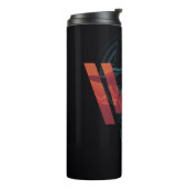 Bouteilles Isothermes Westworld | L'homme en noir logo graphique (Tourné sur la gauche)