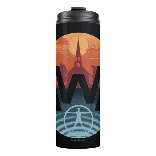 Bouteilles Isothermes Westworld | Logo de l'église Escalante (Devant)