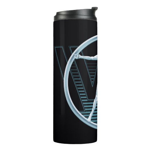 Bouteilles Isothermes Westworld | Logo Vitruvian Android (Tourné sur la gauche)