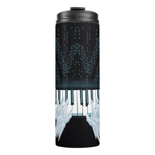 Bouteilles Isothermes Westworld | Mains Android Sur Piano Joueur (Devant)