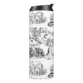 Bouteilles Isothermes WHEATEN Terrier Black Toile (Tourné sur la gauche)