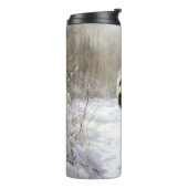 Bouteilles Isothermes Wheaten Terrier Laisser neiger Noël (Tourné sur la gauche)