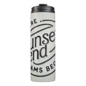 Bouteilles Isothermes Where Sunset End, Dreams Begin (Devant)