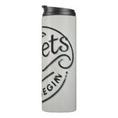 Bouteilles Isothermes Where Sunset End, Dreams Begin (Tourné sur la droite)