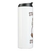 Bouteilles Isothermes Whimsical Bear with Positive Kindness Quote (Tourné sur la gauche)