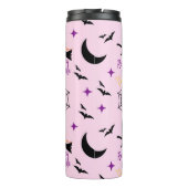 Bouteilles Isothermes Whimsical "Run Away With Me" Halloween Witch & Bat (Dos)