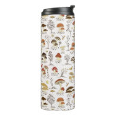 Bouteilles Isothermes Whimsical Woodland Champhrooms Motif (Tourné sur la gauche)