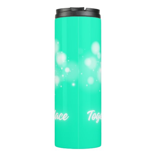 Bouteilles Isothermes White Glow 'Ensemble est le meilleur endroit pour (Dos)