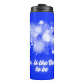 Bouteilles Isothermes White Glow 'Ensemble est le meilleur endroit pour (Devant)