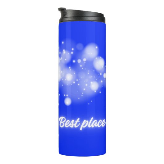 Bouteilles Isothermes White Glow 'Ensemble est le meilleur endroit pour (Tourné sur la droite)