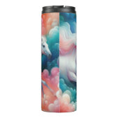 Bouteilles Isothermes White Horses Flowing Manes Cloudscape (Dos)