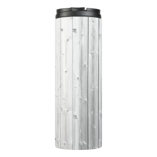 Bouteilles Isothermes White texture wood surface (Dos)