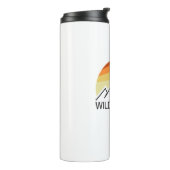 Bouteilles Isothermes Wildcat Mountain New Hampshire Retro (Tourné sur la gauche)