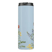 Bouteilles Isothermes Wildflowers & Add your name Thermal Tumbler (Dos)