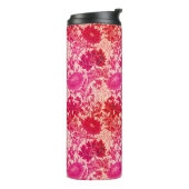 Bouteilles Isothermes William Morris Chrysanthemums, Fuchsia Pink (Tourné sur la gauche)
