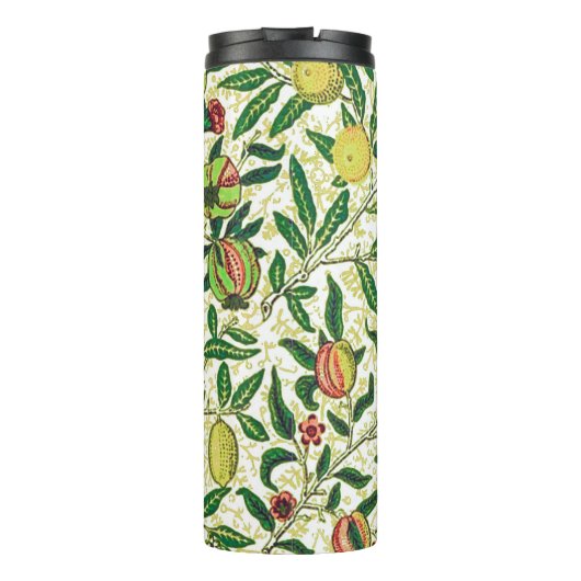 Bouteilles Isothermes William Morris Fruit exotique, Citron jaune (Dos)