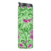 Bouteilles Isothermes William Morris Irises, Green, Magenta et Orchid (Tourné sur la droite)