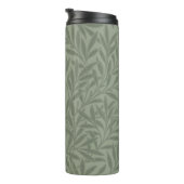 Bouteilles Isothermes William Morris Motif Saule Antique Vert Sauge (Tourné sur la droite)