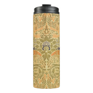 Bouteilles Isothermes William Morris Paon Dragon Arts et Métiers Vintage