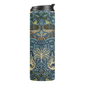 Bouteilles Isothermes William Morris Peacock and Dragon Woven Design (Tourné sur la gauche)