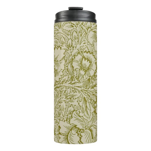Bouteilles Isothermes William Morris Poppy Classic Floral Green (Devant)