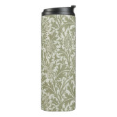 Bouteilles Isothermes William Morris Thistle Sage Green Motif (Tourné sur la gauche)