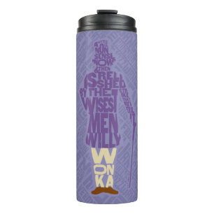 Bouteilles Isothermes Willy Wonka Citation Silhouette
