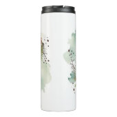 Bouteilles Isothermes Wirefox Terrier Festive de Noël Wreath Pup (Dos)