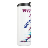 Bouteilles Isothermes With God, I'm Unstoppable (Tourné sur la gauche)