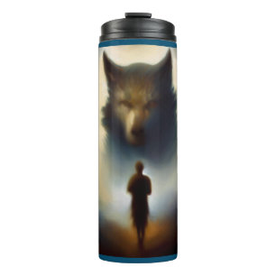 Bouteilles Isothermes Wolf animal Spirit 2