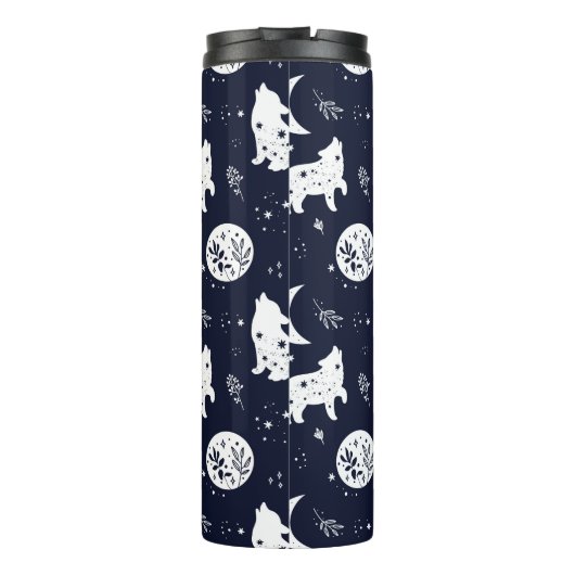 Bouteilles Isothermes Wolf Pup Howling (Dos)