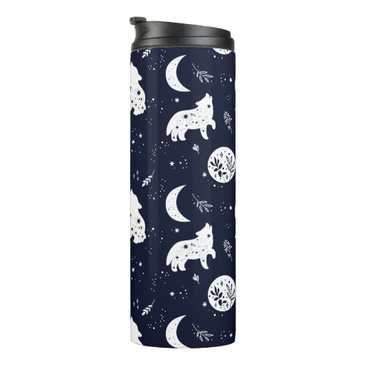Bouteilles Isothermes Wolf Pup Howling (Tourné sur la droite)
