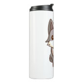 Bouteilles Isothermes Wolfhound de chien Husky (Tourné sur la gauche)