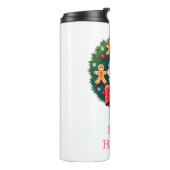 Bouteilles Isothermes Wreath with Gingerbread Men (Tourné sur la gauche)