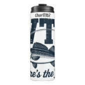 Bouteilles Isothermes WTF : Humour de pêche, Où est le poisson ? (Devant)