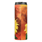 Bouteilles Isothermes Yellow Sunflowers Thermal Tumbler (Dos)