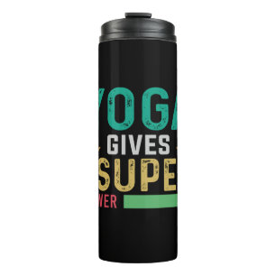 Bouteilles Isothermes Yoga Lover Le Yoga vous donne une super puissanc
