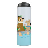 Bouteilles Isothermes Yogi Bear et Boo Boo Fun Canoe Adventure (Devant)