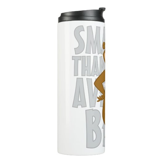 Bouteilles Isothermes Yogi "Plus Intelligent Que L'Ours Moyen" (Tourné sur la gauche)