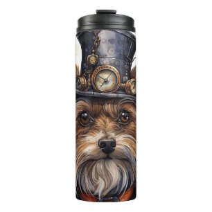 Bouteilles Isothermes Yorkshire Terrier Chien Steampunk