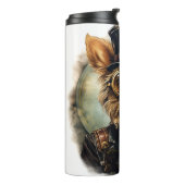Bouteilles Isothermes Yorkshire Terrier Chien Steampunk (Tourné sur la gauche)
