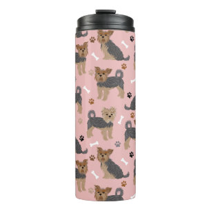 Bouteilles Isothermes Yorkshire Terrier Paws et Bones Yorkie Chien
