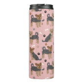 Bouteilles Isothermes Yorkshire Terrier Paws et Bones Yorkie Chien (Dos)